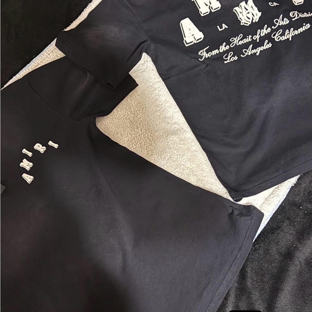 AMIRI Black Casual Button Down Shirt